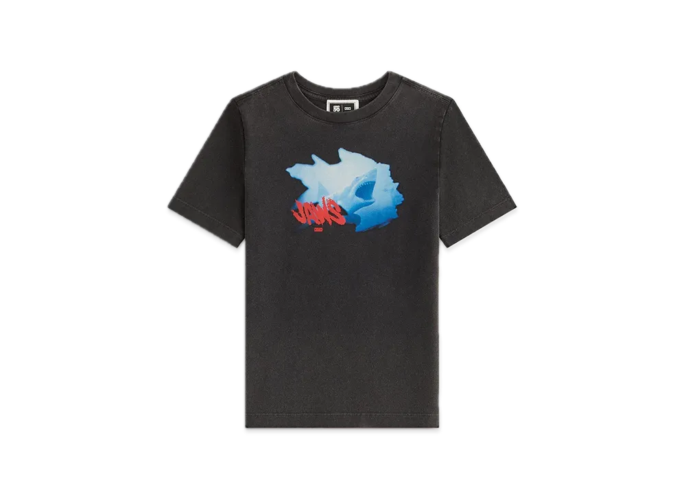 Kith Kids for JAWS Shipwreck Vintage Tee "Black"