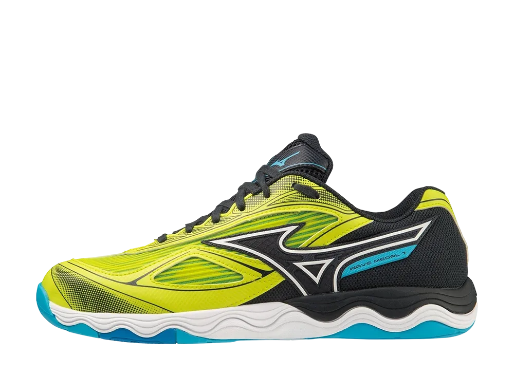 ミズノ ウエーブメダル7 "イエロー/ブラック/ライトブルー"