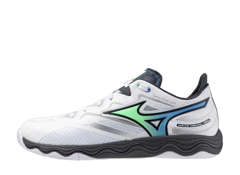 ミズノ ウエーブメダルネオ "ホワイト/グリーン/ダークグレー"