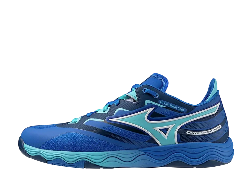 Mizuno Wave Medal Neo "Blue/White/Turquoise"