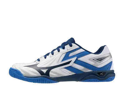 Mizuno Wave Kaiserburg 8 "White/Navy/Blue"