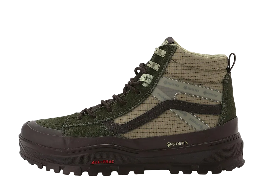 バンズ スケートハイ ゴアテックス インシュレーテッド "ダークグリーン/ダークブラウン"