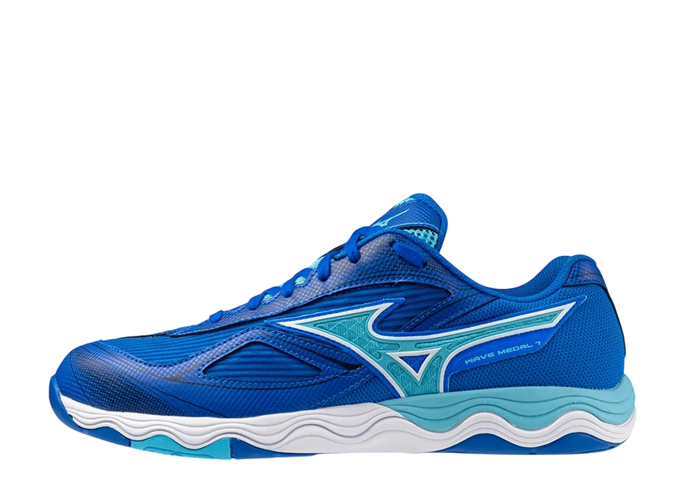 Mizuno Wave Medal 7 "Blue/White/Turquoise"