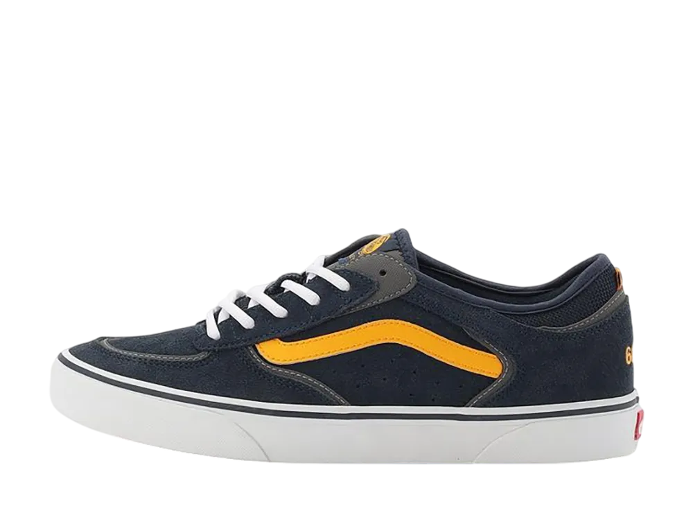 バンズ スケート ローリー "ネイビー/イエロー"