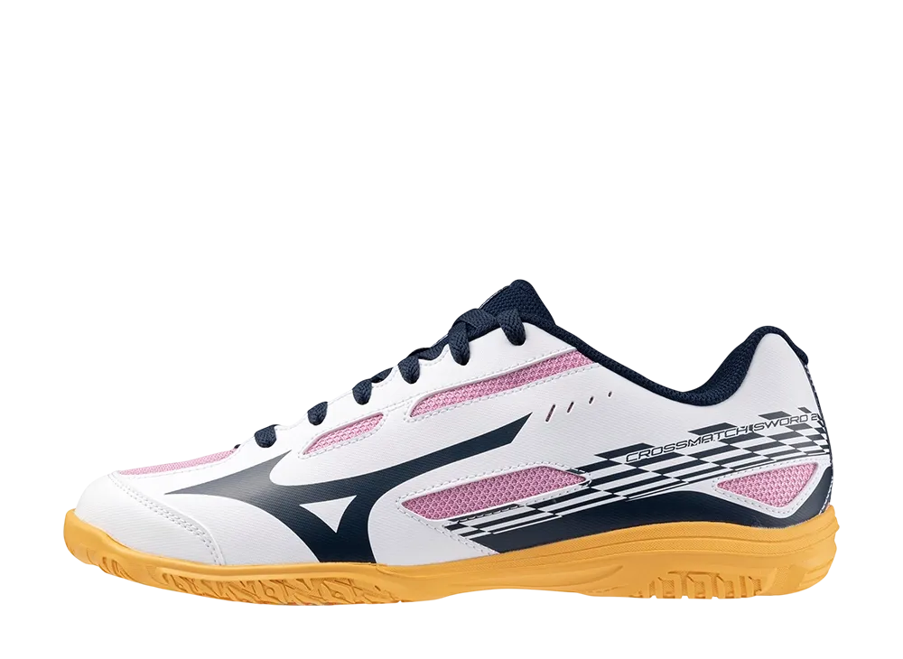 ミズノ クロスマッチソード2 "ホワイト/ネイビー/ピンク"
