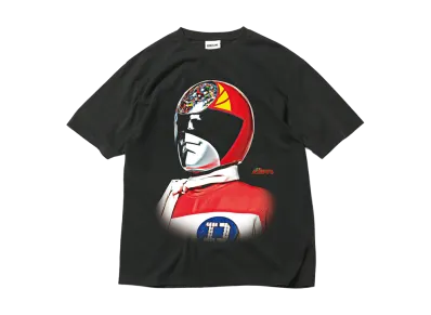 スーパー戦隊 x HOMEGAME \ 1980 デンジレッド TEE "BLACK"