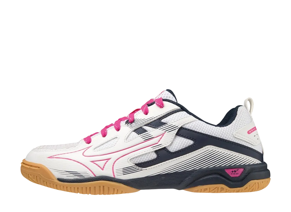 ミズノ ウエーブカイザーブルク7 "ホワイト/ピンク/ネイビー"