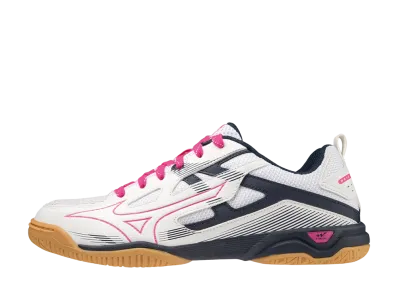 Mizuno Wave Kaiserburg 7 "White/Pink/Navy"