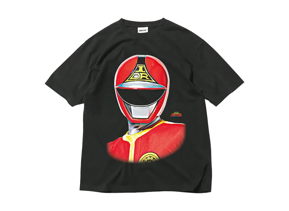 スーパー戦隊 x HOMEGAME \ 1983 ダイナレッド TEE "BLACK"