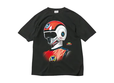 スーパー戦隊 x HOMEGAME \ 1986 レッドフラッシュ TEE "BLACK"