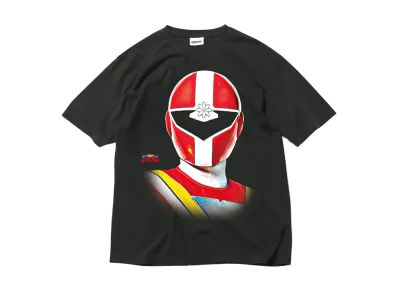 スーパー戦隊 x HOMEGAME \ 1990 ファイブレッド TEE "BLACK"