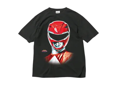 スーパー戦隊 x HOMEGAME \ 1992 ティラノレンジャー TEE "BLACK"