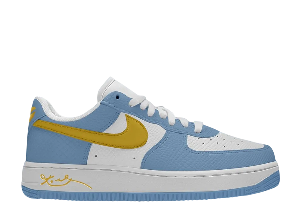 コービーブライアント × ナイキ エアフォース1 ロー プロトロ "ワークブルー"