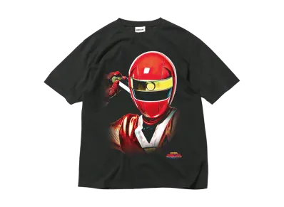スーパー戦隊 x HOMEGAME \ 1994 ニンジャレッド TEE "BLACK"