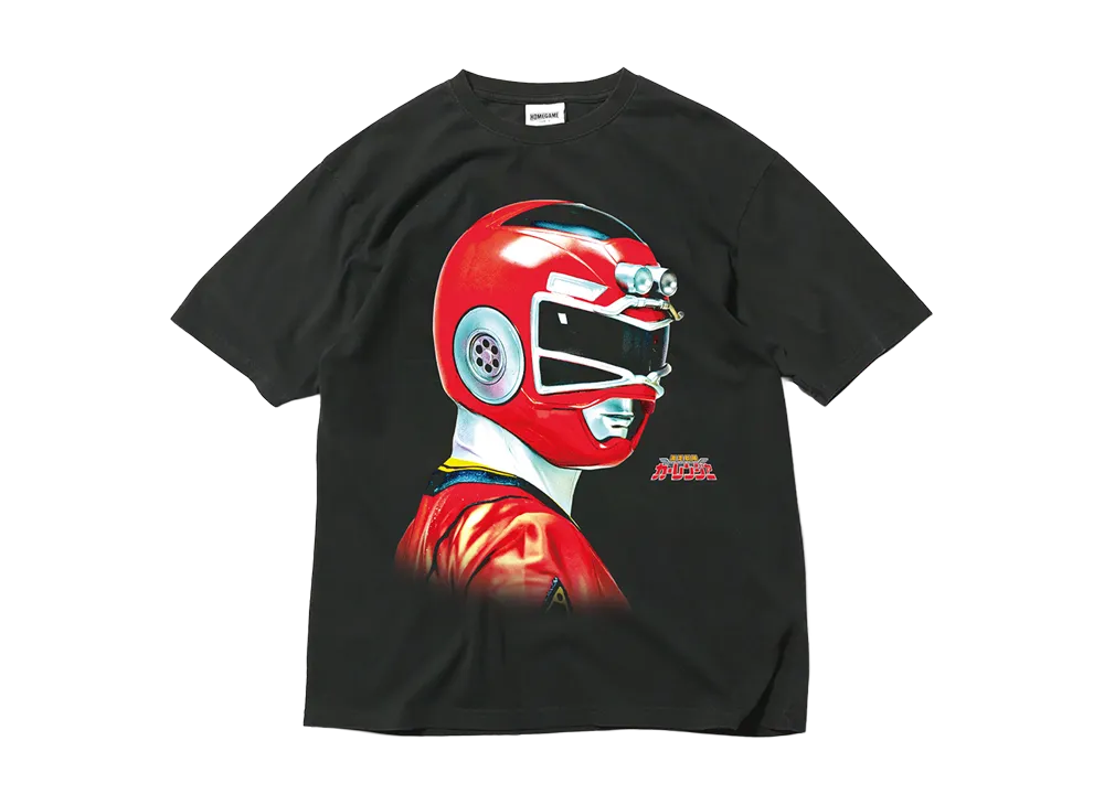 スーパー戦隊 x HOMEGAME \ 1996 レッドレーサー TEE "BLACK"