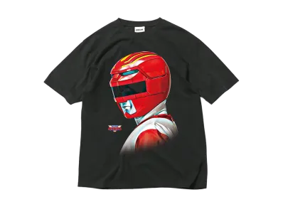 スーパー戦隊 x HOMEGAME \ 1998 ギンガレッド TEE "BLACK"