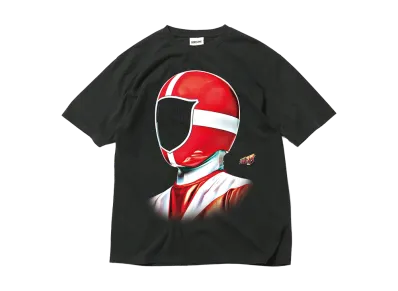 スーパー戦隊 x HOMEGAME \ 1999 ゴーレッド TEE "BLACK"