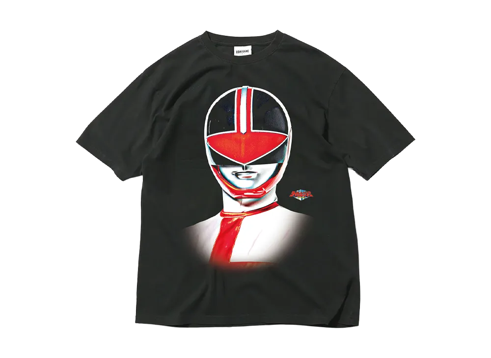 スーパー戦隊 x HOMEGAME \ 2000 タイムレッド TEE "BLACK"