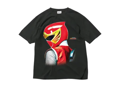 スーパー戦隊 x HOMEGAME \ 2002 ハリケンレッド TEE "BLACK"