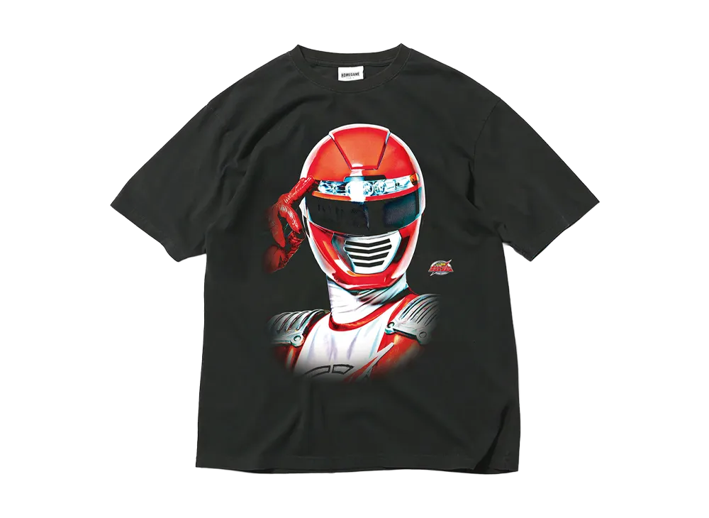 スーパー戦隊 x HOMEGAME \ 2006 ボウケンレッド TEE "BLACK"
