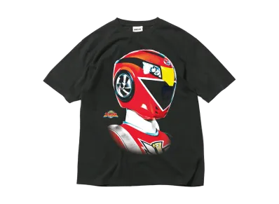 スーパー戦隊 x HOMEGAME \ 2008 ゴーオンレッド TEE "BLACK"