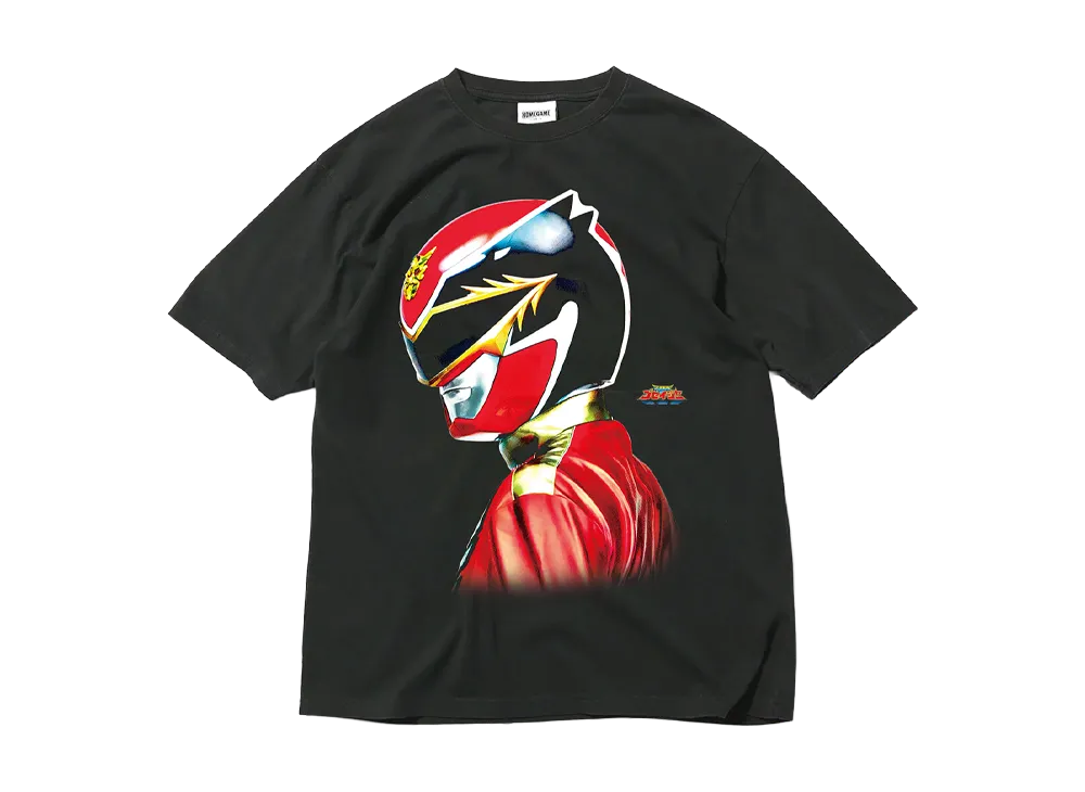 スーパー戦隊 x HOMEGAME \ 2010 ゴセイレッド TEE "BLACK"