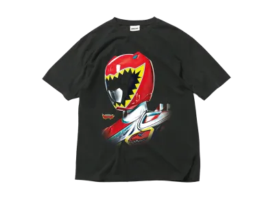スーパー戦隊 x HOMEGAME \ 2013 キョウリュウレッド TEE "BLACK"