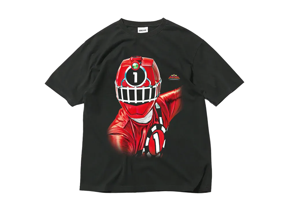 スーパー戦隊 x HOMEGAME \ 2014 トッキュウ1号 TEE "BLACK"