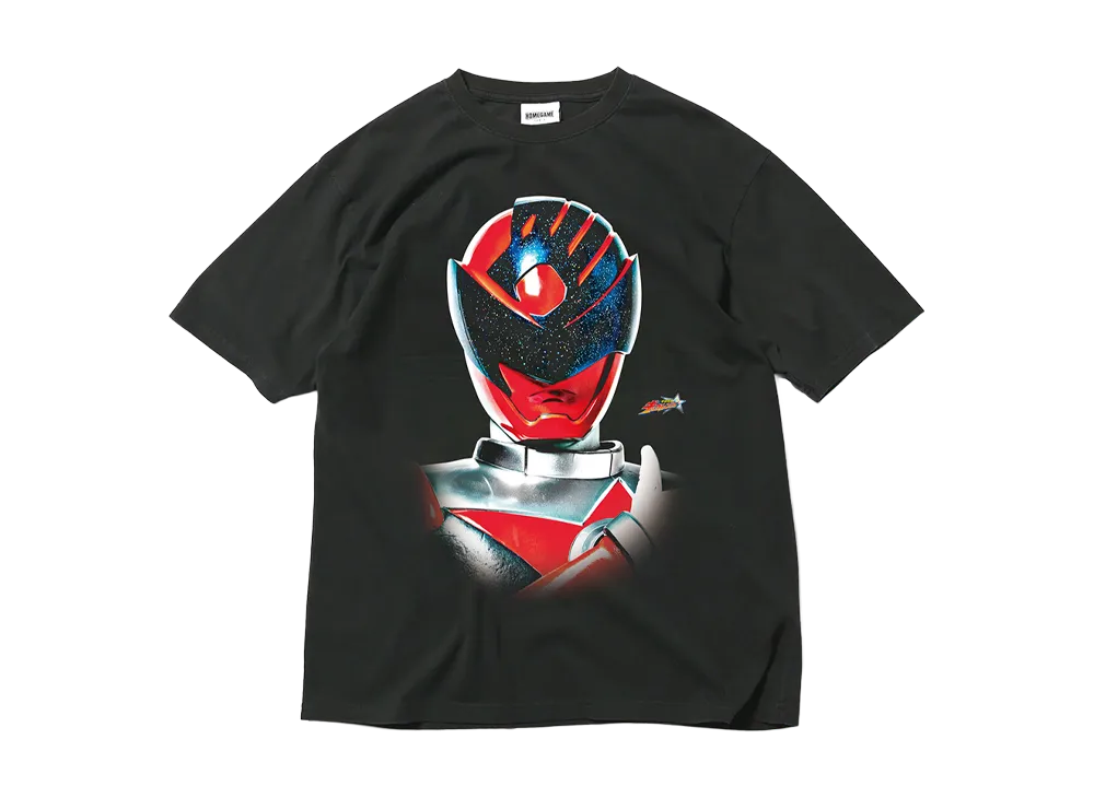 スーパー戦隊 x HOMEGAME \ 2017 シシレッド TEE "BLACK"