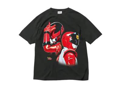 スーパー戦隊 x HOMEGAME \ 2018 ルパンレッド パトレン1号 TEE "BLACK"