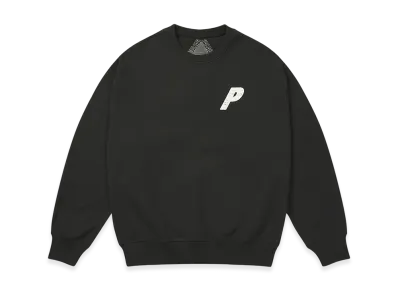 PALACE P3 Chain Puff Crew "Black"
