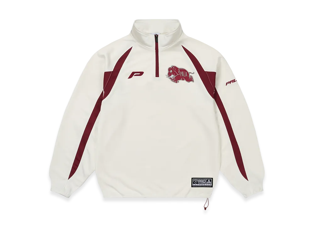 PALACE Palabama Quarter Zip "White"