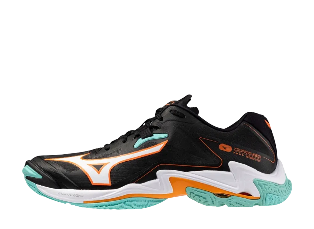 ミズノ ウエーブライトニング Z8 "ブラック/ホワイト/オレンジ"