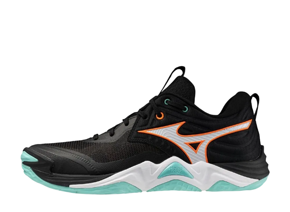 Mizuno Wave Momentum Elite "Black/Orange/Green"