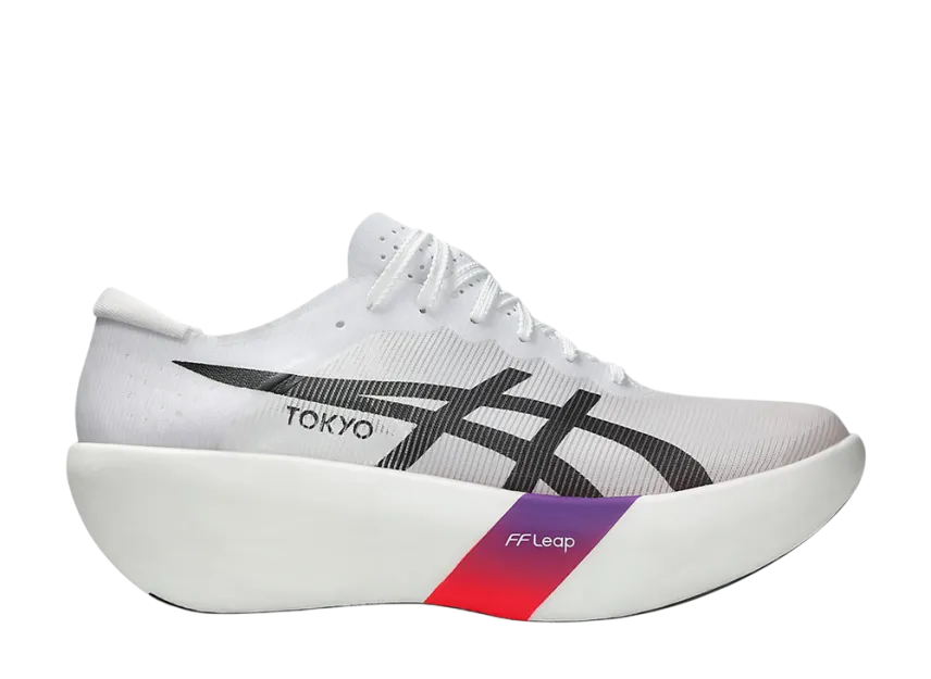 ASICS SPEED RAY 26cm ホワイト/フラッシュレッド Asics Metaspeed Ray