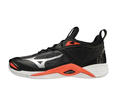 Mizuno Wave Momentum 2 "Black/Silver/Orange"