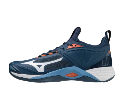 Mizuno Wave Momentum 2 "Navy/White/Blue"
