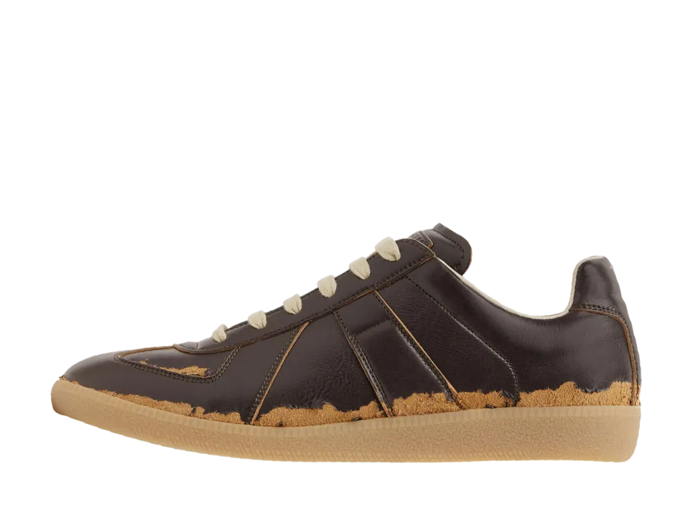 メゾンマルジェラ レプリカ スニーカー "ブラウン"