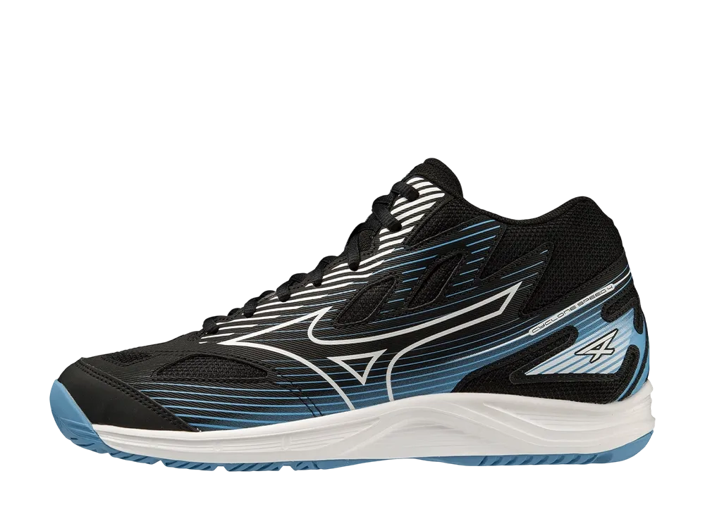 Mizuno Cyclone Speed 4 Mid "Black/White/Blue"