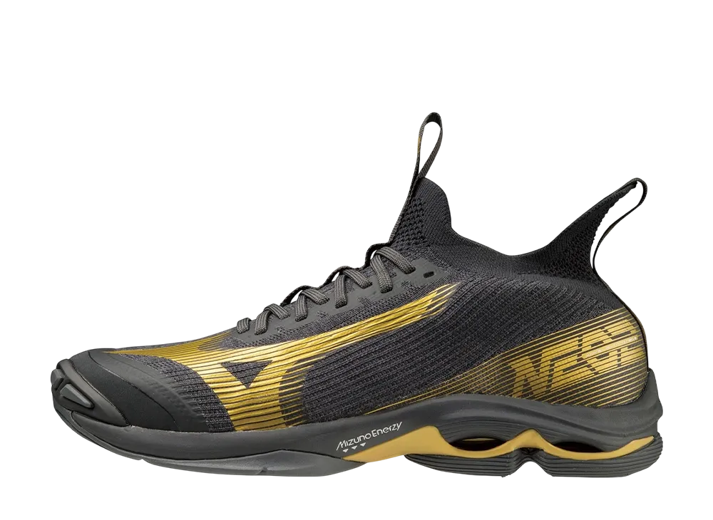 ミズノ ウエーブライトニングネオ2 "ブラック/ゴールド"