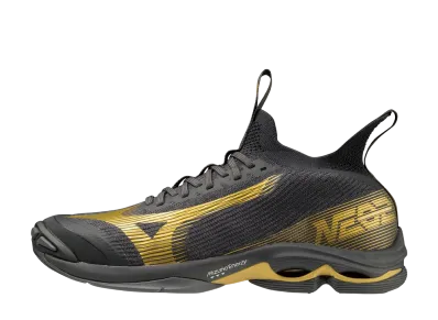 ミズノ ウエーブライトニングネオ2 "ブラック/ゴールド"