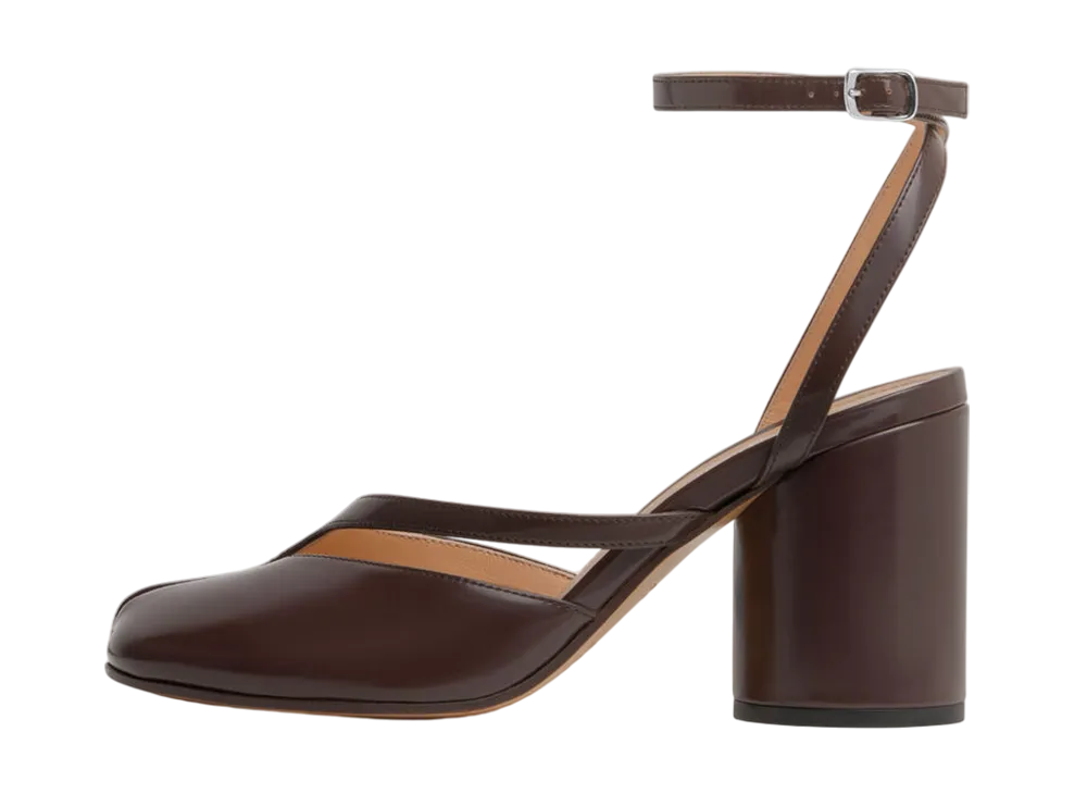 Maison Margiela Women's Tabi Pump Sandals "Brown"