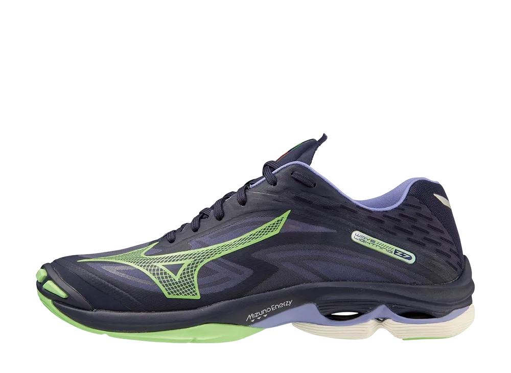 ミズノ ウエーブライトニング Z7 "パープル/グリーン/シルバー"