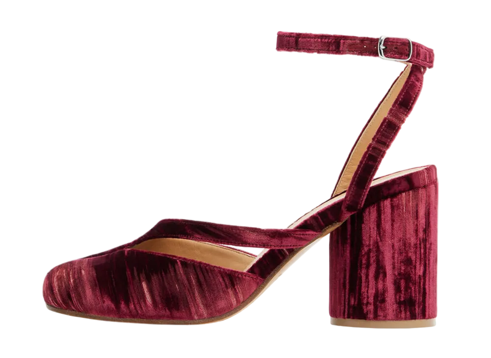 メゾンマルジェラ ウィメンズ タビ モンスター パンプス "コードバンレッド"