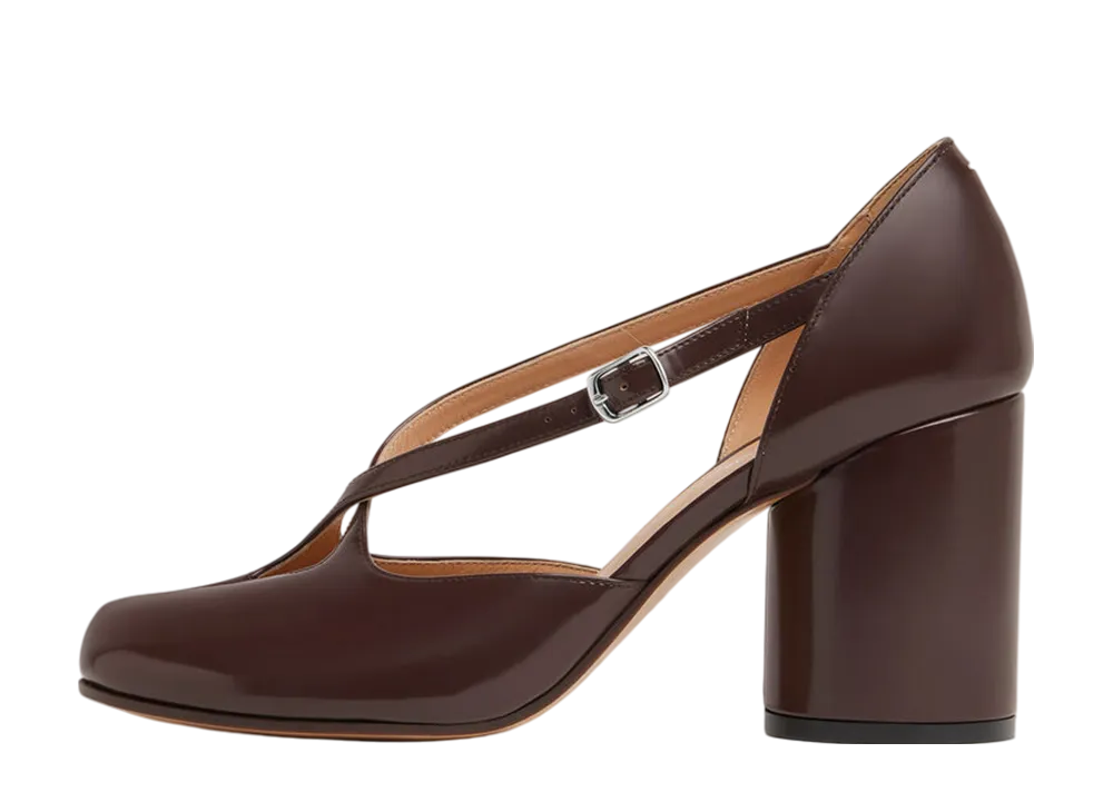 メゾンマルジェラ ウィメンズ タビ デコルテ "ブラウン"