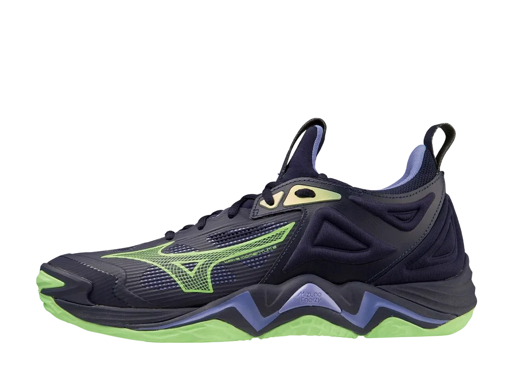 Mizuno Wave Momentum 3 "Purple/Green/Silver"