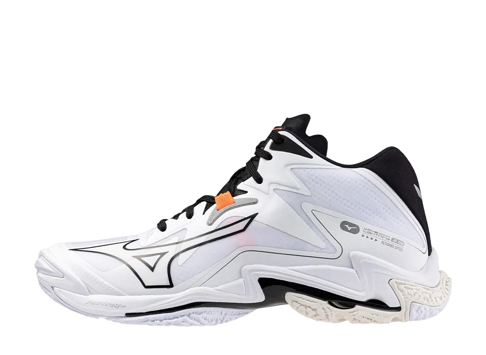 ミズノ ウエーブライトニング Z8 ミッド "ホワイト/ブラック"