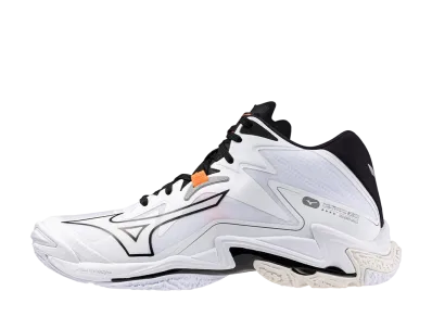 ミズノ ウエーブライトニング Z8 ミッド "ホワイト/ブラック"