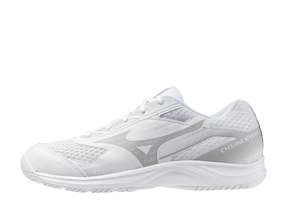 ミズノ サイクロンスピード5 "ホワイト/ネイビー"