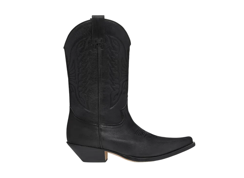 MM6 Maison Margiela Women's Florence Cowboy Boots "Black"